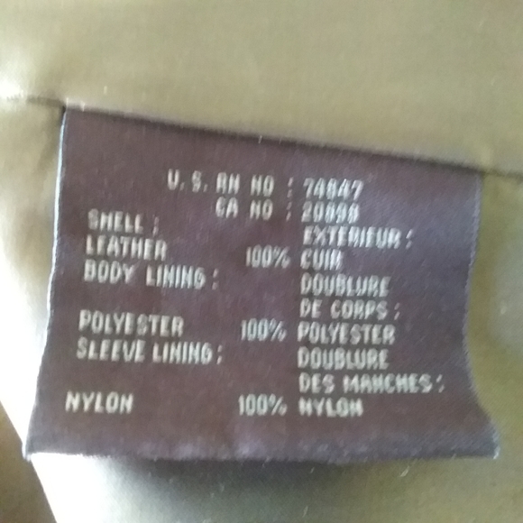 Andrew Marc New York First Class Men's Brown Leather Coat XL Button Front - Picture 8 of 12